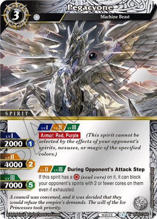 Pegacyone (Box Topper) (1060) [BSS01] - Battle Spirits Saga Single