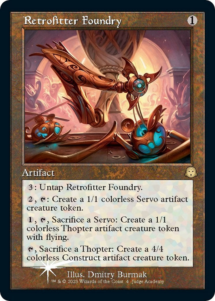 Retrofitter Foundry (4) [JDG] - MTG Single