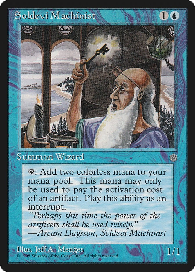 Soldevi Machinist [ICE] - MTG Single