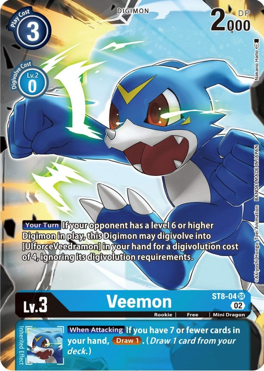 Veemon (Alternate Art) (804) [ST-14] - Digimon Card Game Single