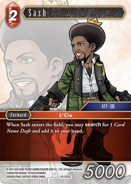 Sazh (19) [19] - Final Fantasy TCG Single