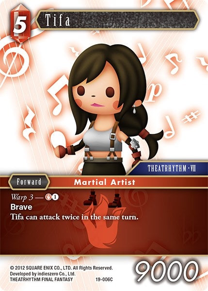 Tifa (19) [19] - Final Fantasy TCG Single