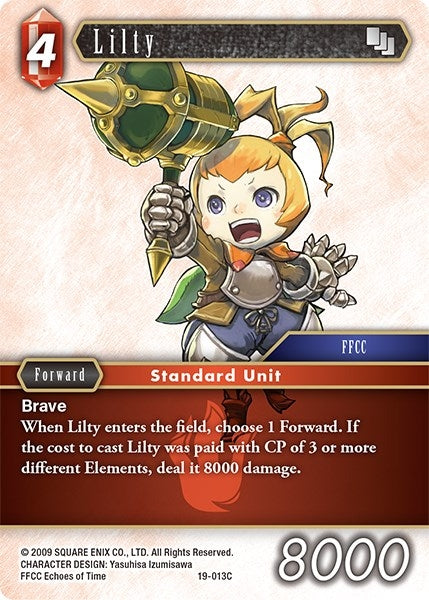 Lilty (19) [19] - Final Fantasy TCG Single