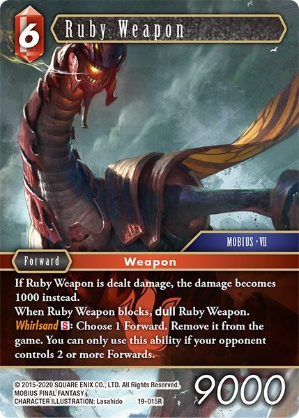 Ruby Weapon (19) [19] - Final Fantasy TCG Single
