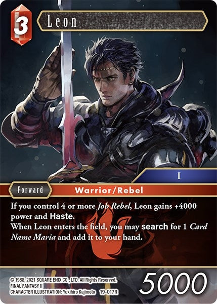 Leon (19) [19] - Final Fantasy TCG Single