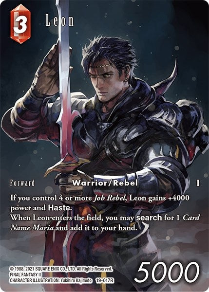 Leon (Full Art) (19) [19] - Final Fantasy TCG Single
