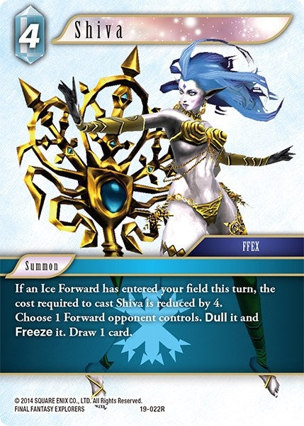 Shiva (19) [19] - Final Fantasy TCG Single
