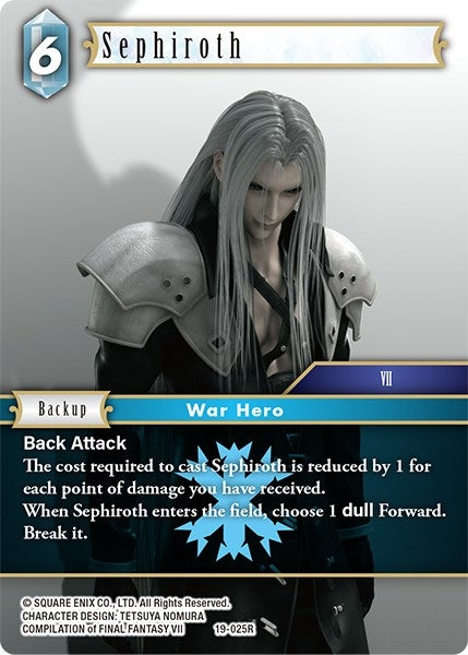 Sephiroth (19) [19] - Final Fantasy TCG Single