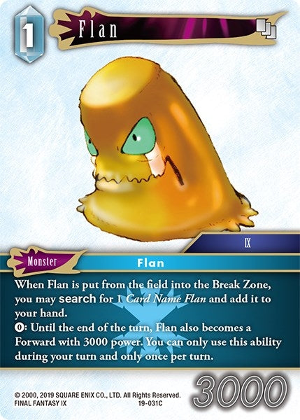 Flan (19) [19] - Final Fantasy TCG Single