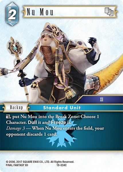 Nu Mou (19) [19] - Final Fantasy TCG Single