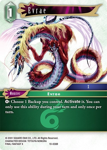 Evrae (19) [19] - Final Fantasy TCG Single
