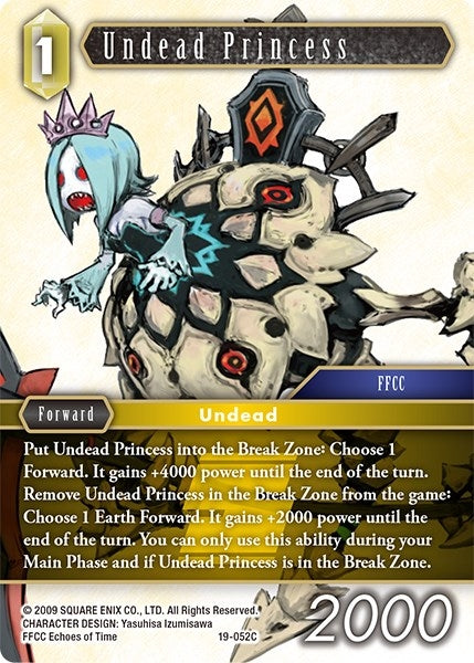 Undead Princess (19) [19] - Final Fantasy TCG Single