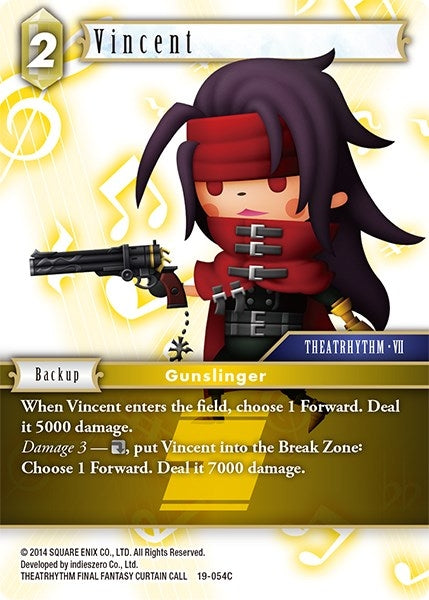 Vincent (19-054C) (19) [19] - Final Fantasy TCG Single