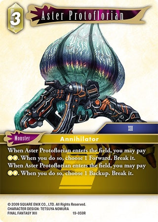 Aster Protoflorian (19) [19] - Final Fantasy TCG Single