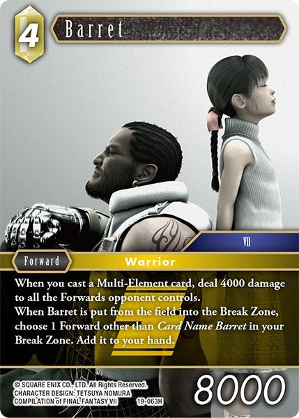 Barret (19) [19] - Final Fantasy TCG Single