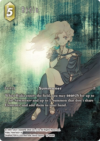 Rydia (Full Art) (19) [19] - Final Fantasy TCG Single