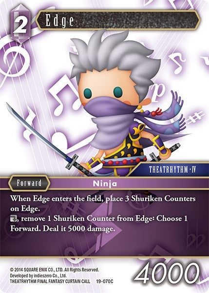 Edge (19) [19] - Final Fantasy TCG Single