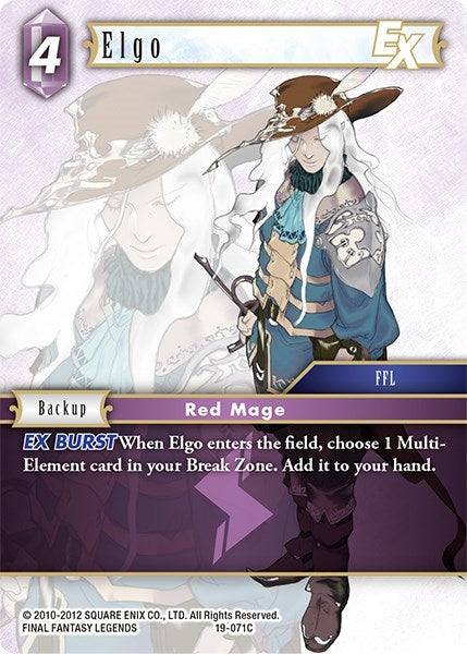Elgo EX (19) [19] - Final Fantasy TCG Single