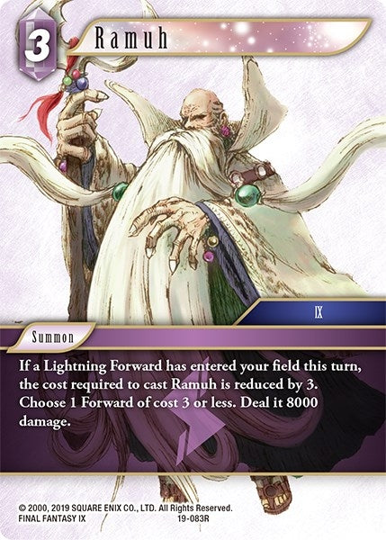 Ramuh (19) [19] - Final Fantasy TCG Single