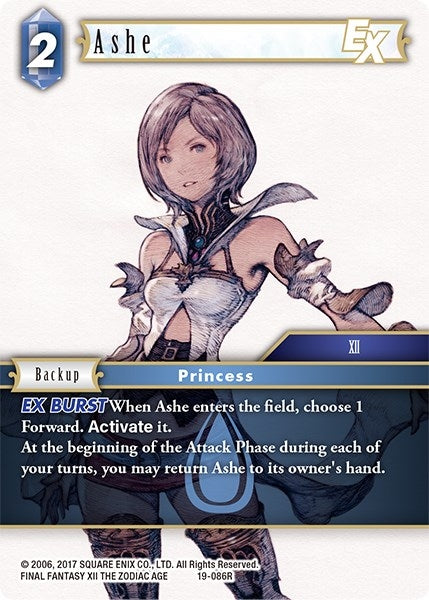 Ashe EX (19) [19] - Final Fantasy TCG Single