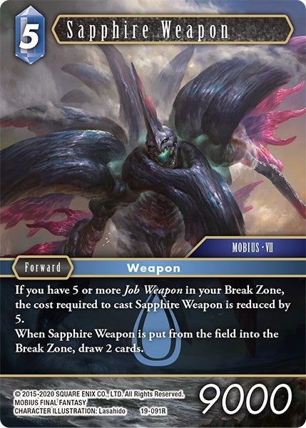 Sapphire Weapon (19) [19] - Final Fantasy TCG Single