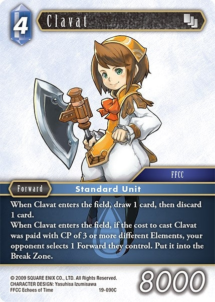 Clavat (19) [19] - Final Fantasy TCG Single