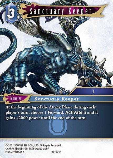 Sanctuary Keeper (19) [19] - Final Fantasy TCG Single