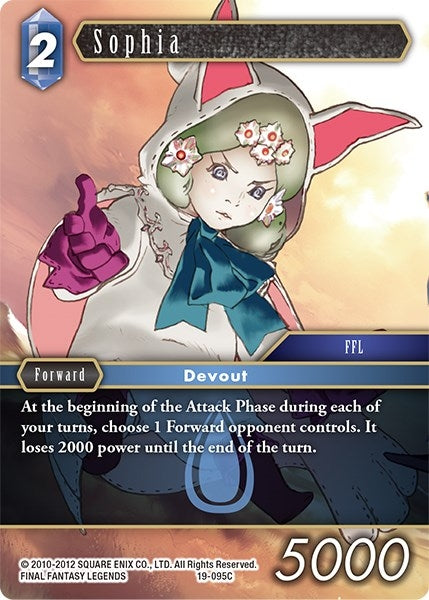 Sophia (19) [19] - Final Fantasy TCG Single