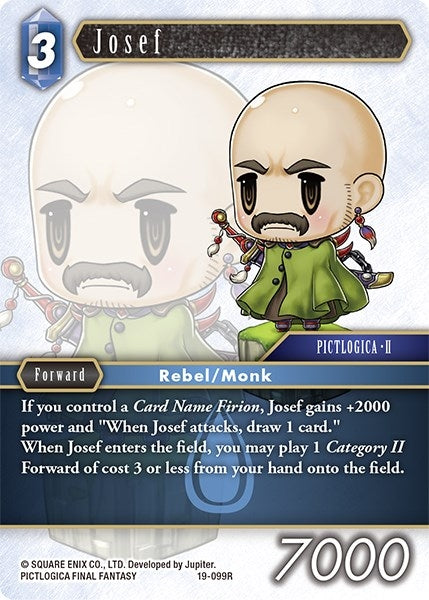 Josef (19) [19] - Final Fantasy TCG Single