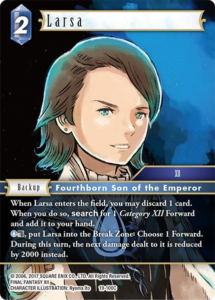 Larsa (19) [19] - Final Fantasy TCG Single