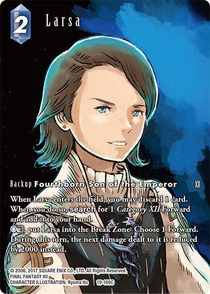 Larsa (Full Art) (19) [19] - Final Fantasy TCG Single