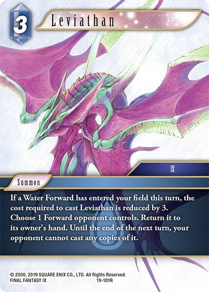 Leviathan (19) [19] - Final Fantasy TCG Single
