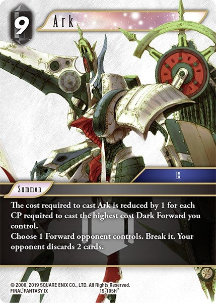 Ark (19) [19] - Final Fantasy TCG Single