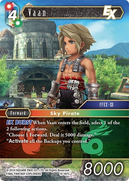 Vaan EX (19) [19] - Final Fantasy TCG Single