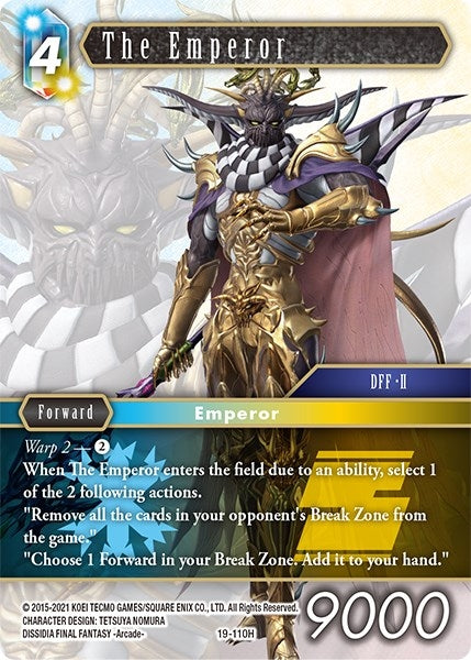 The Emperor (19) [19] - Final Fantasy TCG Single