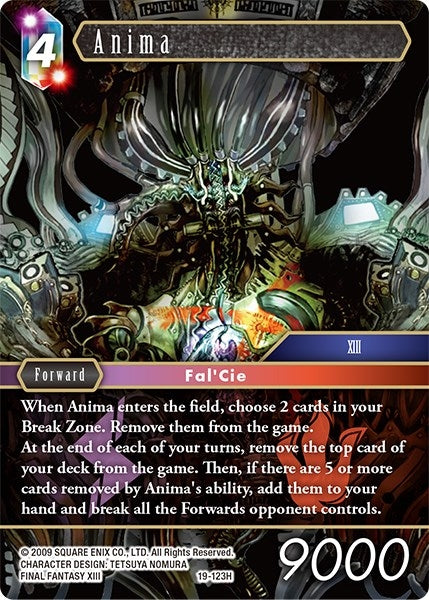 Anima (19) [19] - Final Fantasy TCG Single