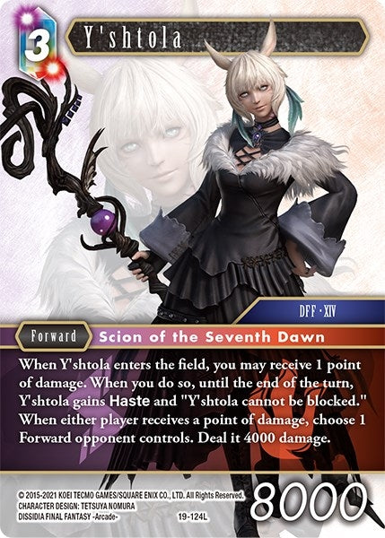Y’shtola (19) [19] - Final Fantasy TCG Single