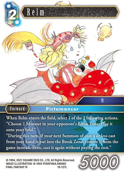Relm (19) [19] - Final Fantasy TCG Single