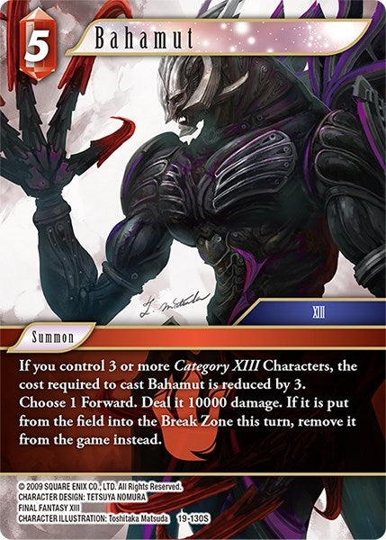Bahamut (19) [19] - Final Fantasy TCG Single