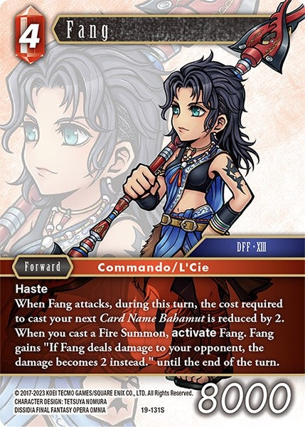 Fang (19) [19] - Final Fantasy TCG Single