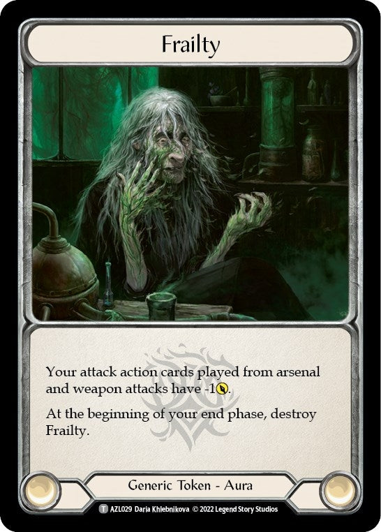 Image for Frailty (AZL029) (Blitz Deck: Outsiders - Azalea) - Flesh and Blood TCG