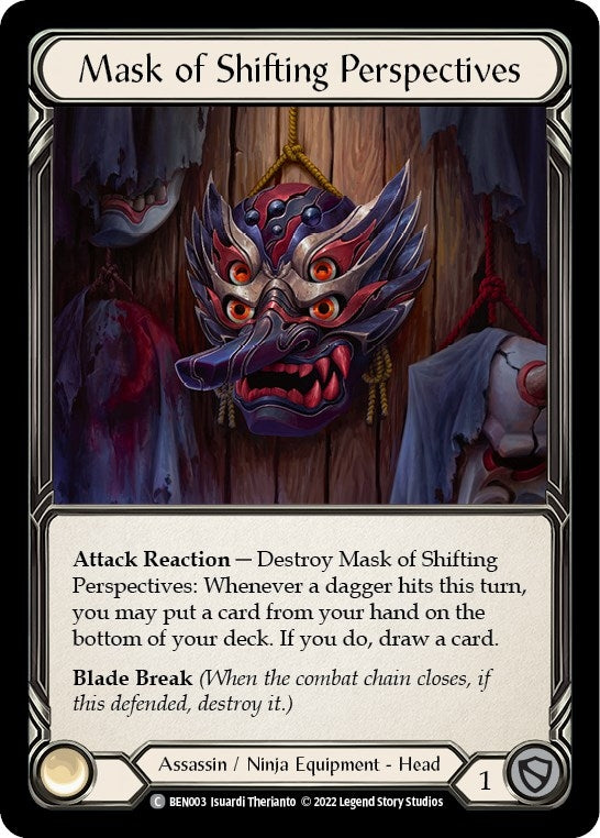 Mask of Shifting Perspectives (3) - Flesh and Blood TCG Single