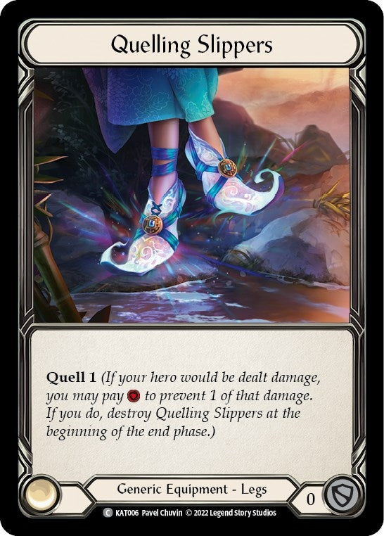 Quelling Slippers (6) - Flesh and Blood TCG Single