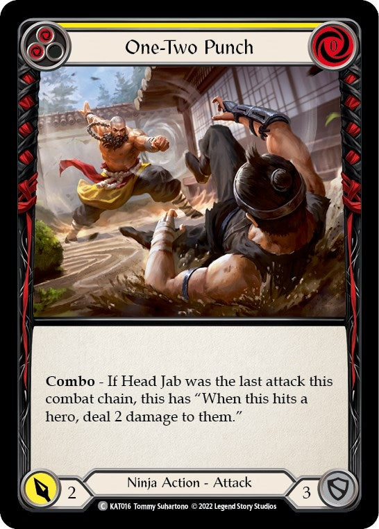 One-Two Punch (Yellow) (16) - Flesh and Blood TCG Single