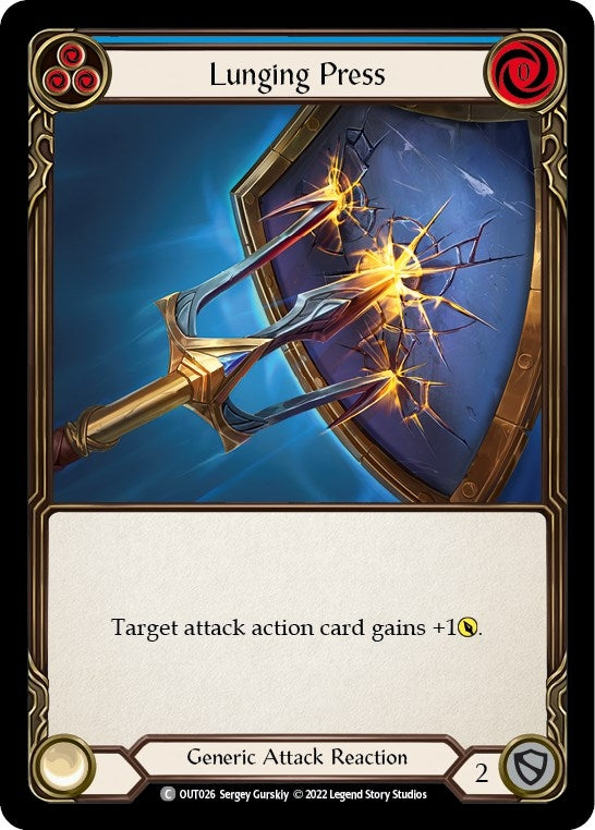 Image for Lunging Press (KAT026) - Flesh and Blood TCG