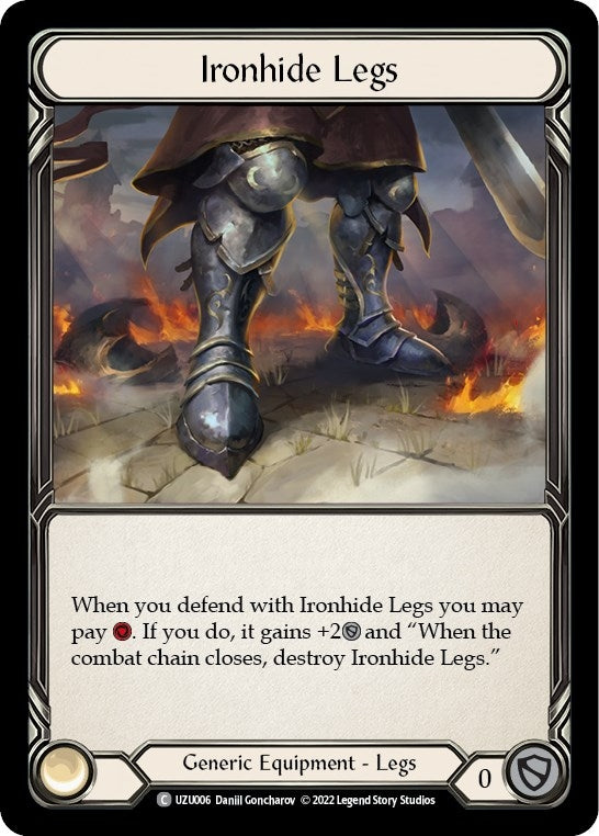 Ironhide Legs (6) - Flesh and Blood TCG Single