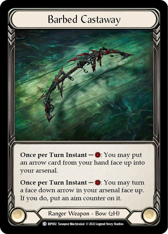 Barbed Castaway (2) - Flesh and Blood TCG Single