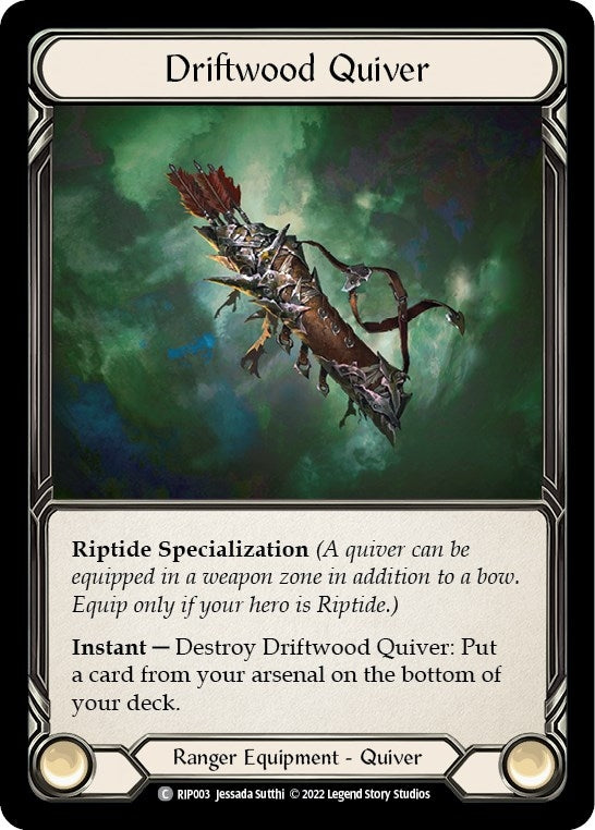 Driftwood Quiver (3) - Flesh and Blood TCG Single