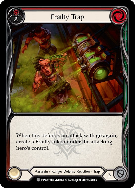 Frailty Trap (Red) (9) - Flesh and Blood TCG Single
