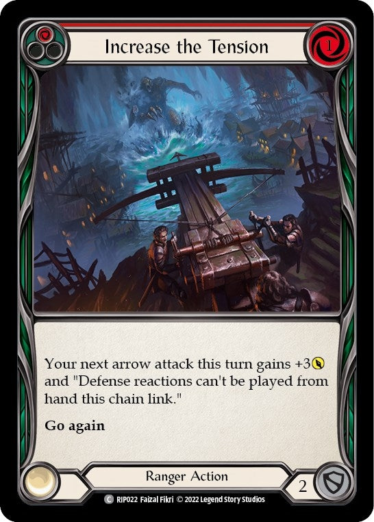 Increase the Tension (Red) (22) - Flesh and Blood TCG Single